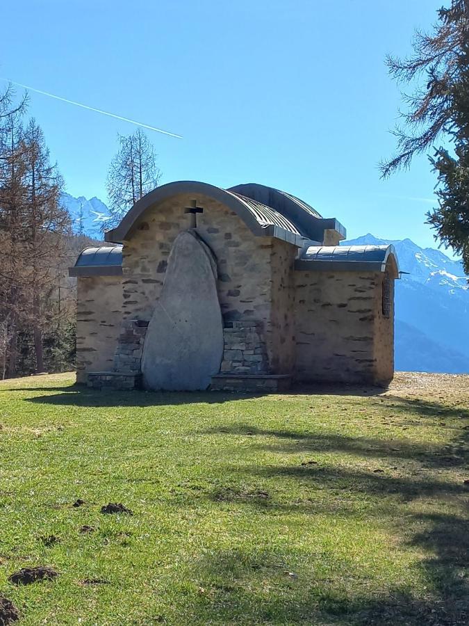 Casa Vacanza Da Ghislin Teglio Exteriör bild